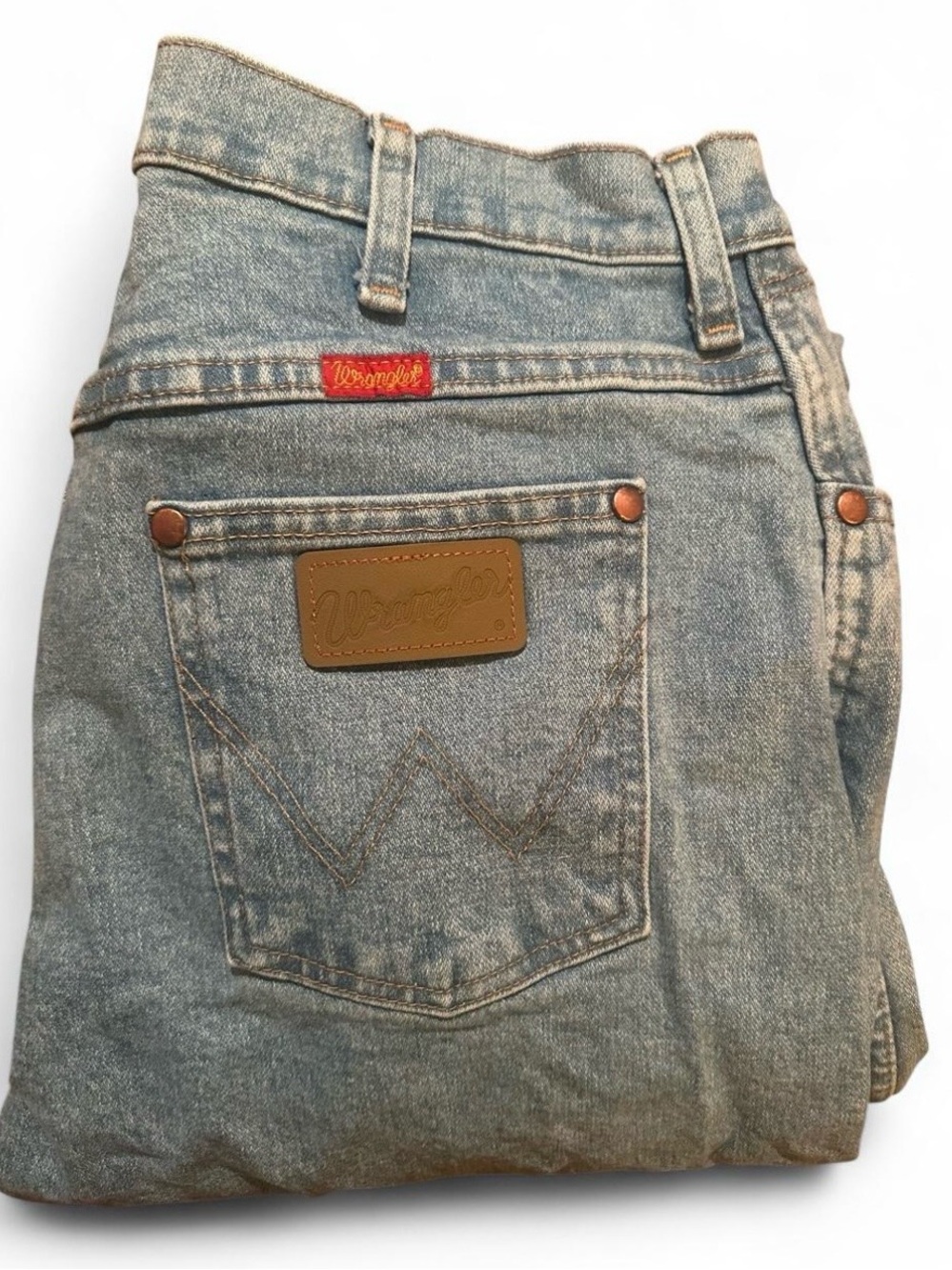 Wrangler Straight Leg Women's Light Blue Denim Jeans